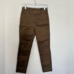 Vince brown tan khaki trousers size 25